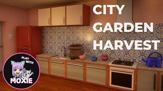 Beginning My Cozy Urban Gardening Journey in the City Garden Harvest Demo!