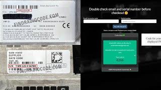 How to get Uconnect radio anti theft code using the serial number [Instant Results]