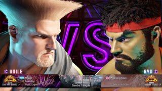 Lexx (Guile) vs EndingWalker (Ryu) Ranked Match Set (Street Fighter 6)