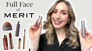 MERIT BEAUTY! | full face & review of every product