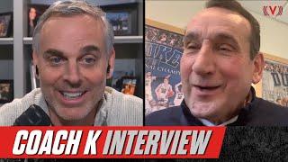 Coach K on NCAA Tournament, UConn's run, epic Duke college basketball games | Colin Cowherd Podcast