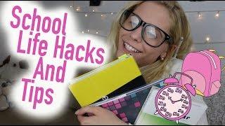 School Life Hacks And Tips