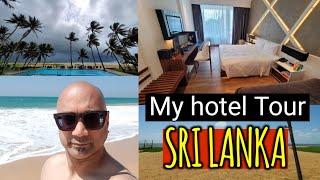 Sri lankan beach hotel tour - Sri lanka vlog latest #vlogs #srilanka