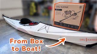 Unboxing The Oru Kayak Bay ST For The First Time Ever!