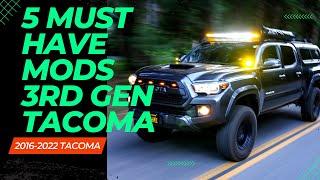 5 Must Have Mods For the 3rd Gen Toyota Tacoma | 2016-2022