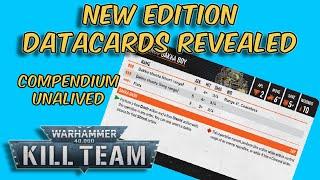 Kill Team NEW Datacards REVEALED, COMPENDIUM GONE, app announced!