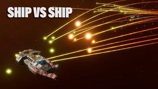 Ship Vs Ship  - Unreal Engine 5 Space Game Devlog #25
