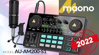 Maonocaster Lite Unboxing And Review | All-In-One Podcasting Interface