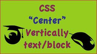css center div vertically text block image (css align text)