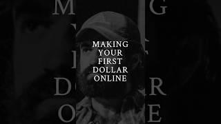 Alex Hormozi Talks About Making Your First Dollar Online