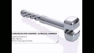 Medical Machining Parts - Turning and Milling process, precision production of surgical hammers.