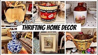 THRIFTING THURSDAY | NEW TO THRIFTING | THRIFTING HOME DECOR 2024 | VINTAGE THRIFTING DECOR