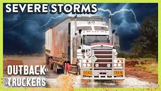 Truck Driving Through Severe Storms & Deep Water | Outback Truckers - Full Episode Marathon