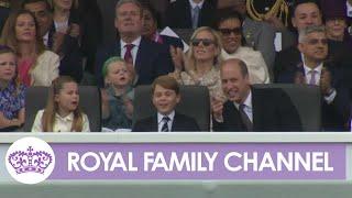 Royals Watch on as Platinum Jubilee Pageant Fills The Mall