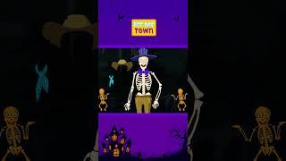 Skeleton Costume Dress Up for Halloween #shorts #teeheetown #halloween