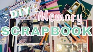 MEMORY SCRAPBOOK FOR KIDS - Perfect for childhood memories! DIY!