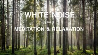 White Noise for Transcendental Meditation & Relaxation (W/ Gentle Alarm) - 20 Minute Power Nap