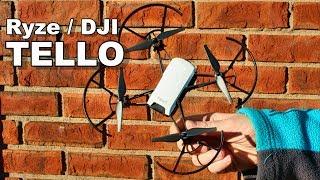 Ryze Tello - Budget DJI Drone For Beginners - Indoor & Outdoor Flight Test - TheRcSaylors