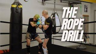 The Rope Drill: Learning Discipline When Your Opponent Is Against The Ropes