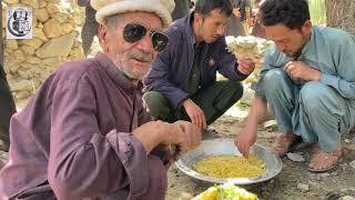 On the day of Ashura, food is prepared for the entire village with the help of philanthropists.