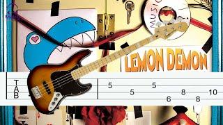 Lemon Demon - The Ultimate Showdown [Bass Tabs Tutorial]