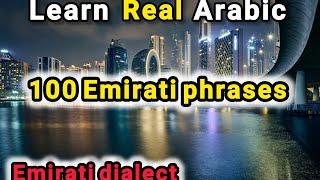 speak Arabic with 100 Emirati phrases