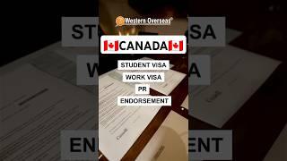 Canada Visa: PR, Work , Study and many more |Western overseas