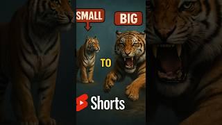 Watch the Epic Tiger Transformation #shorts #transformation #tiger