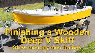 Finishing a Wooden Deep V Skiff