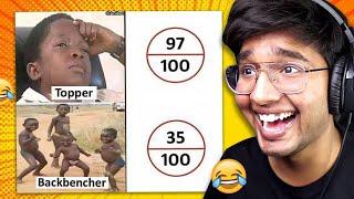 TOPPER VS BACKBENCHERS MEMES(try not to Laugh)