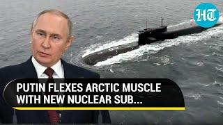 Putin's Nuclear Missile Sub at Arctic Base; Carries 16 N-tipped Russian Bulava missiles | Details