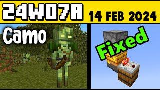 NEW Bogged Mob + Hopper Fixes | 1.21 Minecraft snapshot review