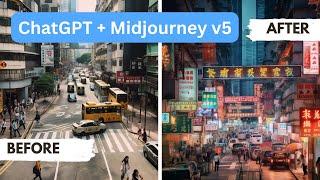 ChatGPT + Midjourney v5: 提升圖像意境的 Formula