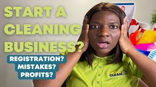 How to start a cleaning business in ontario | Mistake I Made, Business Registration