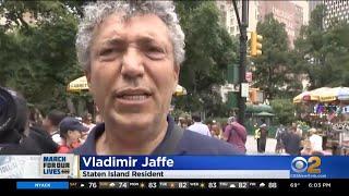 “What About 2nd Amendment?”-Vladimir Jaffe Confronts NYC Mayor Adams. Fat Ass Letitia James On Guns.