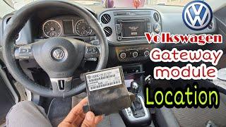 Volkswagen Gateway module location #Electrician #volkswagen