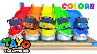 Learn Colors with Tayo!  | 60min Color Songs for Kids | Tayo Songs for Children