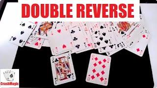 Double Reverse Card Trick Performance and Tutorial