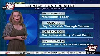GEOMAGNETIC STORM ALERT: What does it mean for Texas, San Antonio?