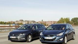 VW Passat vs. Hyundai i40 - Gegenwind für den Passat