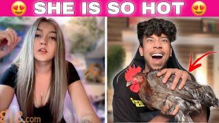 OMEGLE BUT SHE IS TOO HOT  | RAMESH MAITY