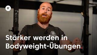 Progression bei Körpergewicht-Training: So wirst du in Bodyweight-Übungen stärker