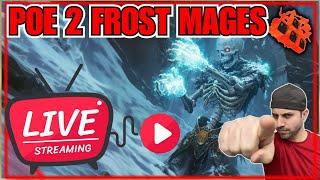 POE 2 Key !Giveaway... FROST Mage Testing! FREEZE Everything!?