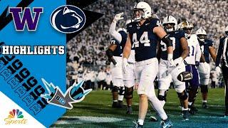 Washington Huskies vs. Penn State Nittany Lions | COLLEGE FOOTBALL HIGHLIGHTS | 11/9/24 | NBC Sports