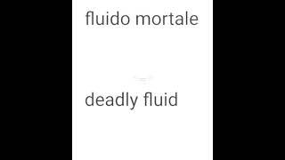 deadly fluido