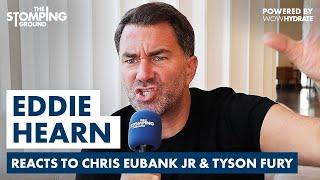 Eddie Hearn FIRES BACK at De La Hoya & Simon Jordan | AJ-Dubois Rematch Jeopardy & Tyson Fury Fight