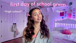 grwm for the first day of school *vlog*