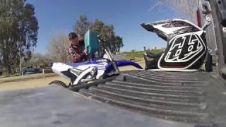 First Ride on the YZ450FX