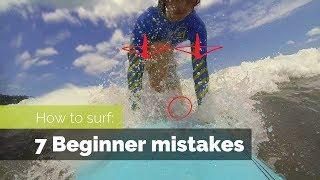 How to Surf:  7 Beginner Mistakes and How to Fix Them