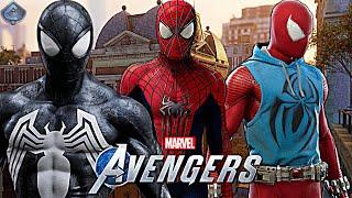 Marvel's Avengers Game - Top 5 Spider-Man DLC Suits That NEED To Be in the Game!